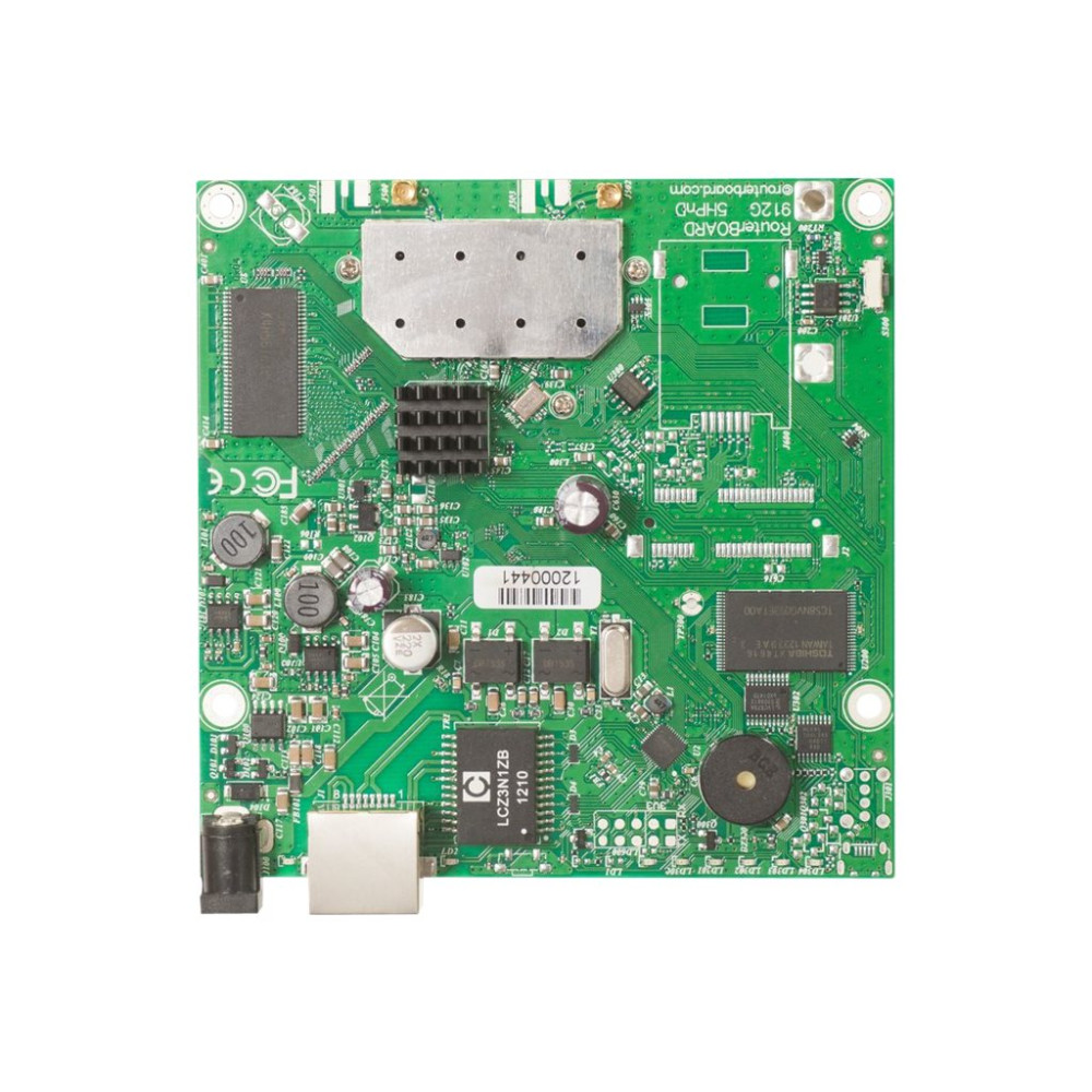 MikroTik RouterBOARD RB911G-5HPnD - trådlös router - Wi-Fi - intern
