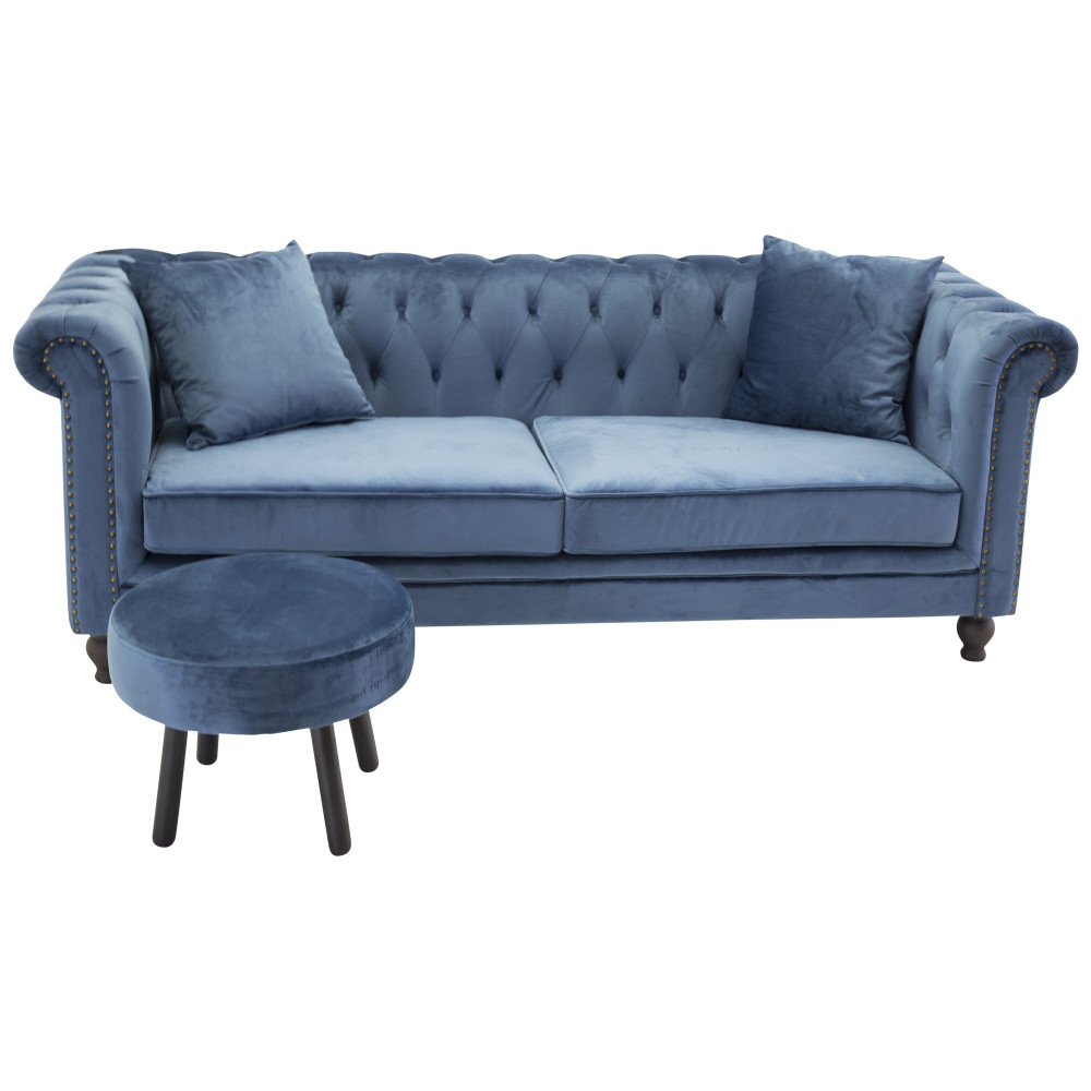 Velvet 3-Sits Soffa