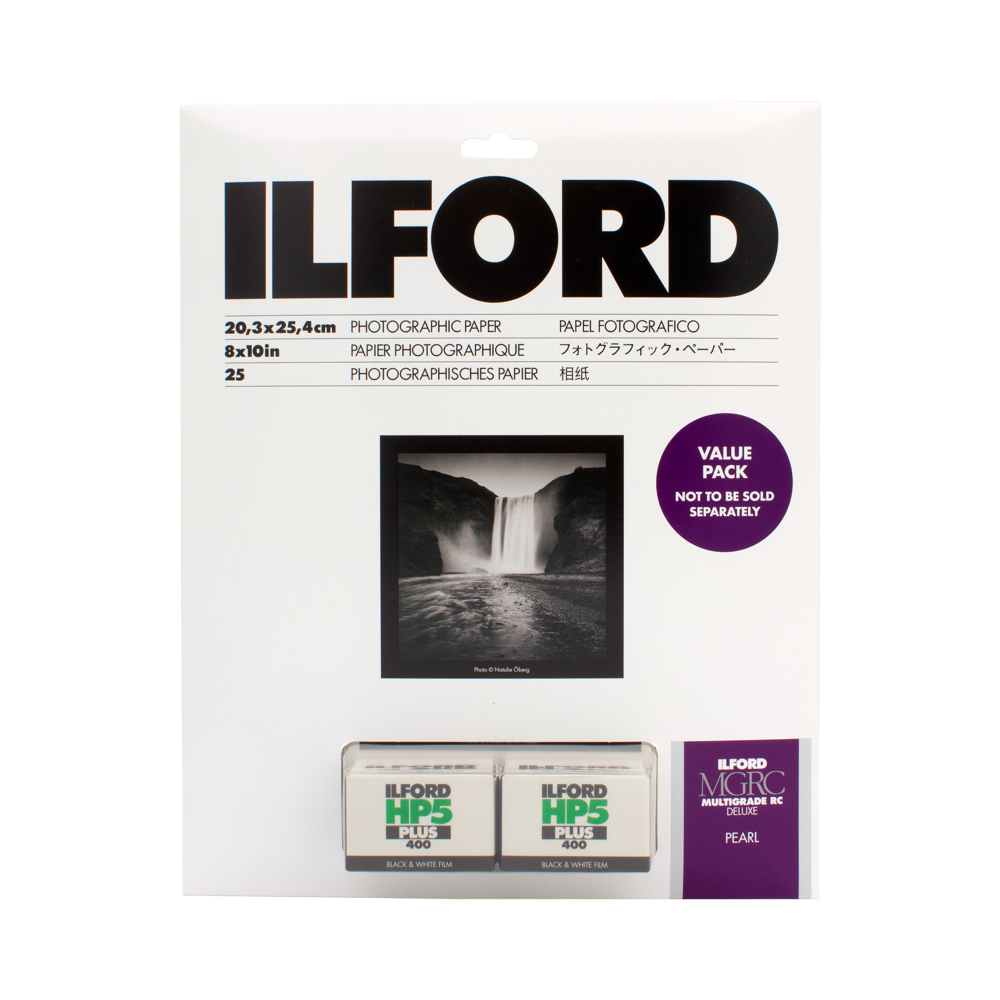 Ilford Multigrade RC deluxe Pearl valuepack incl HP5 Plus films