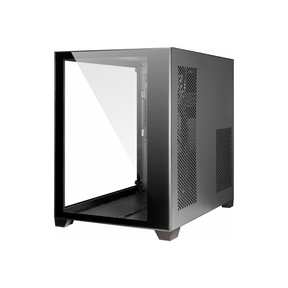 Inter-Tech C-501 Aspect - tower - mini ITX / micro ATX