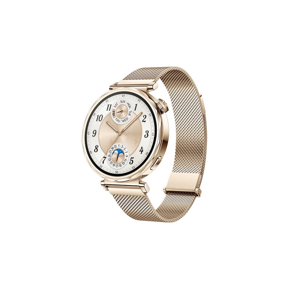 Huawei Watch GT 5 - rostfritt stål - smart klocka med milanese-rem