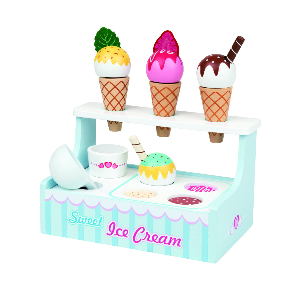 Small Wood Small Wood - Mini Ice Cream Shop (L40227)