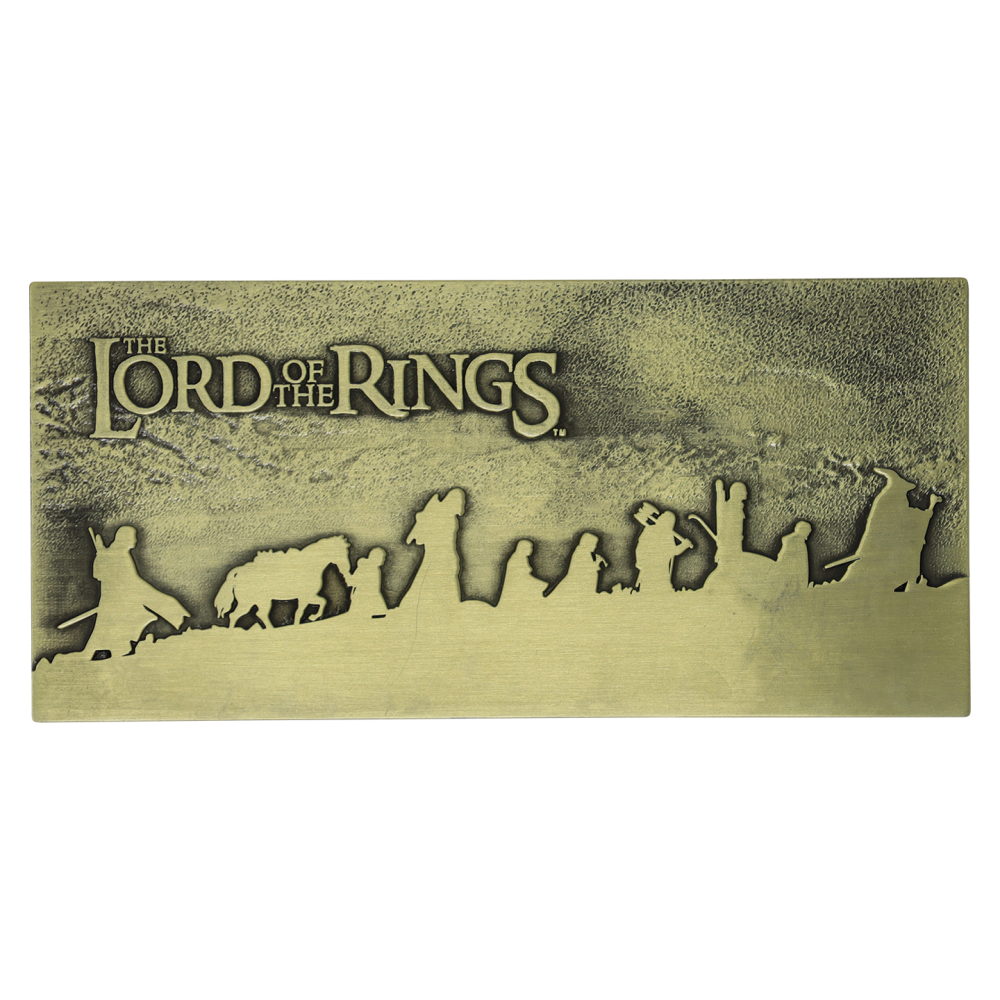 Fanatik The Lord of the Rings Limited Edition The Fellowship Plaque