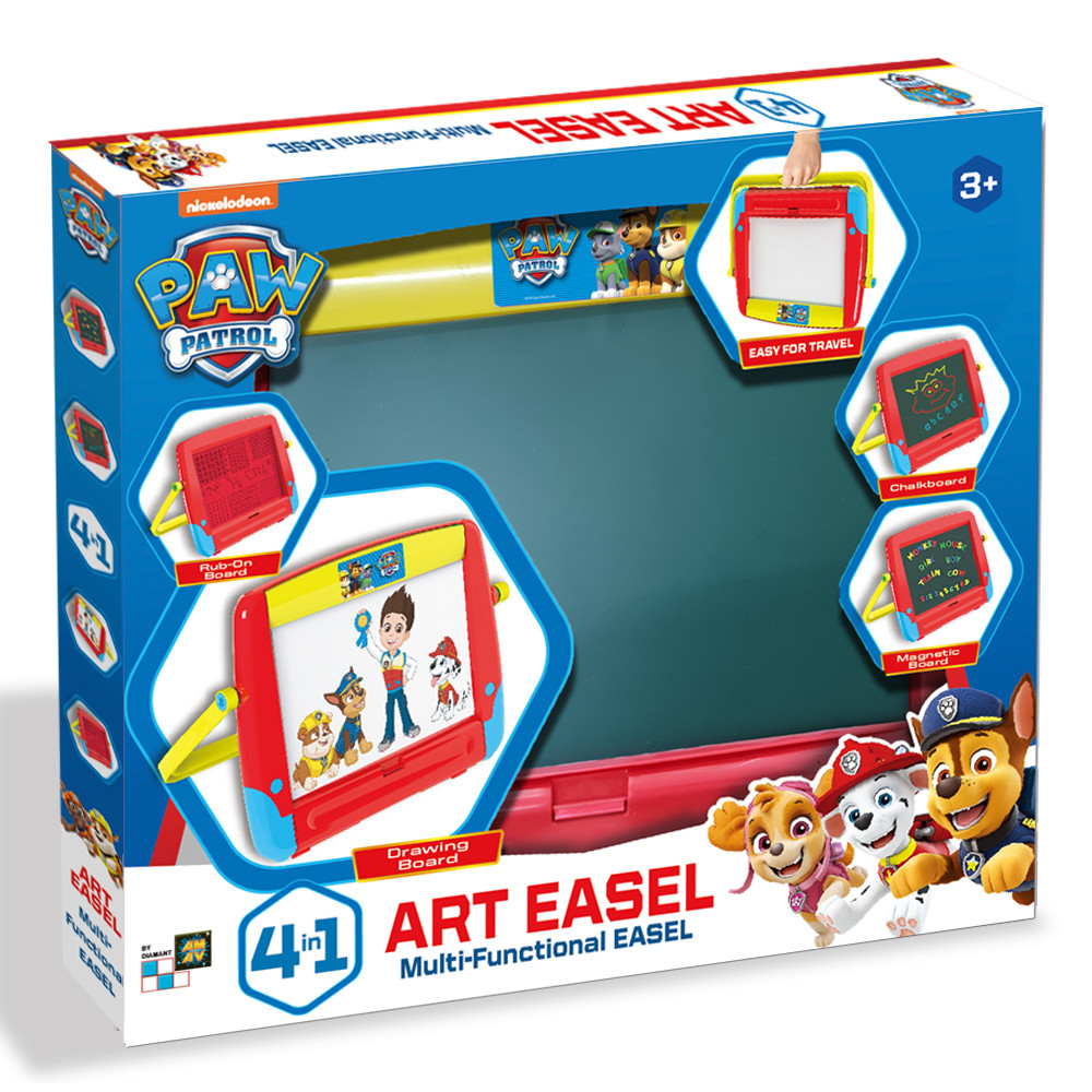 Paw Patrol Paw Patrol - Easel and Drawing Board - 4 in 1 Art Easel (AM-5155)