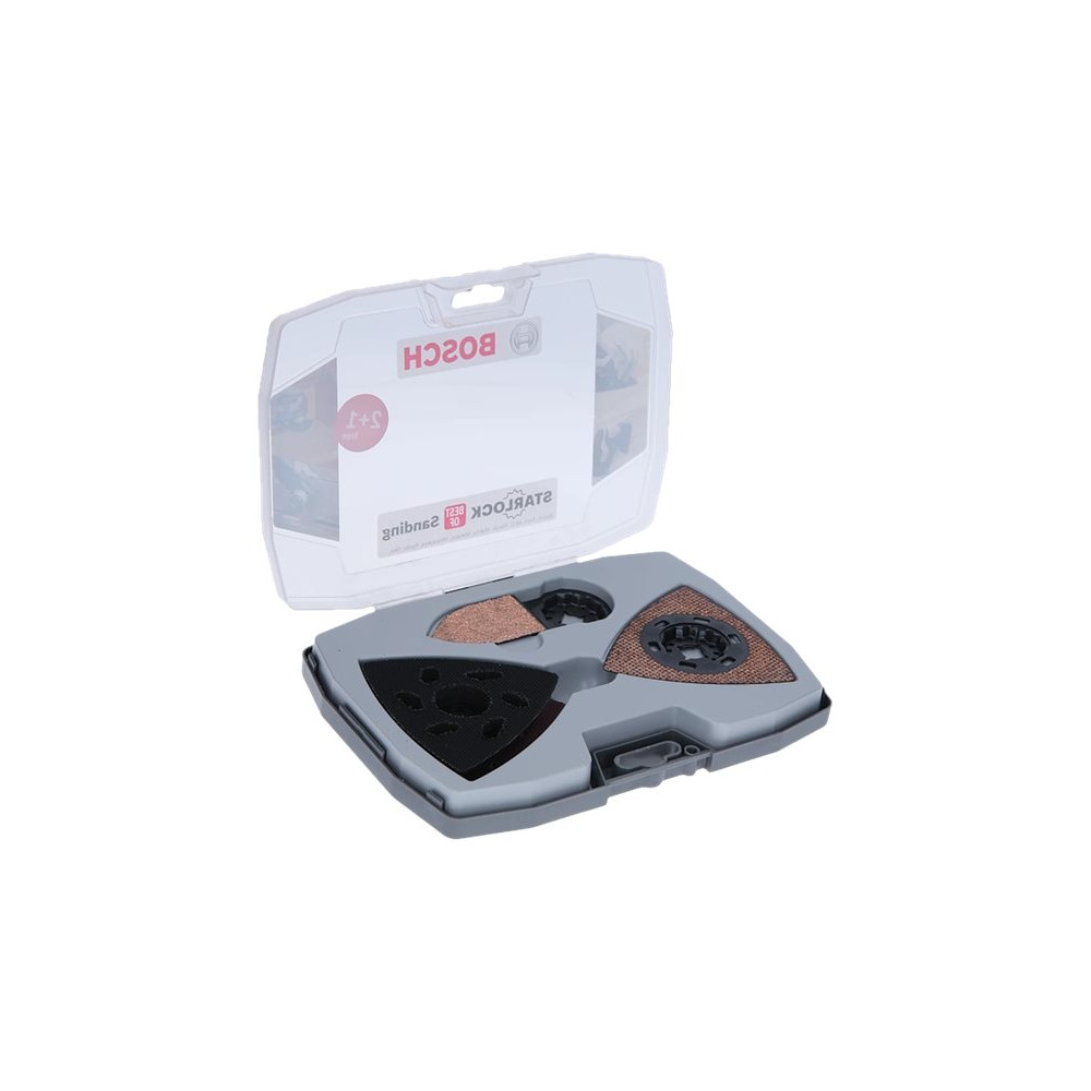 Bosch Starlock Best of Sanding - slipkudde - 3 delar (paket om 6)