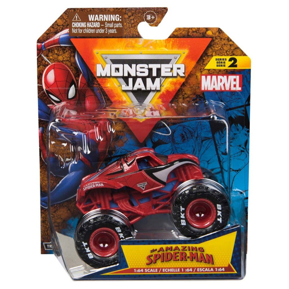 Monster Jam Monster Jam - 1:64 Marvel Single Pack - Spider Man (6071945)