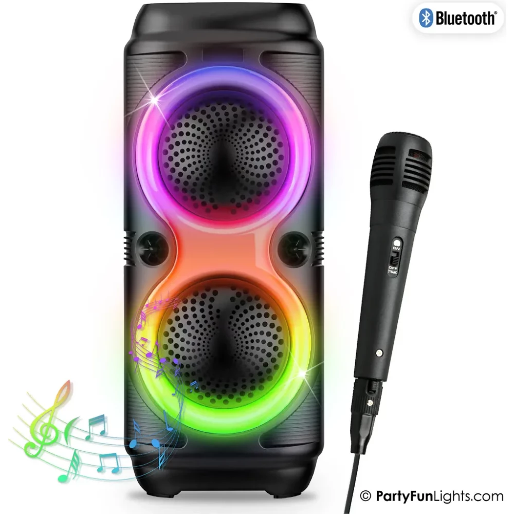 Party Fun Lights Party Fun Lights - Karaoke Speaker with Microphone - (605608)