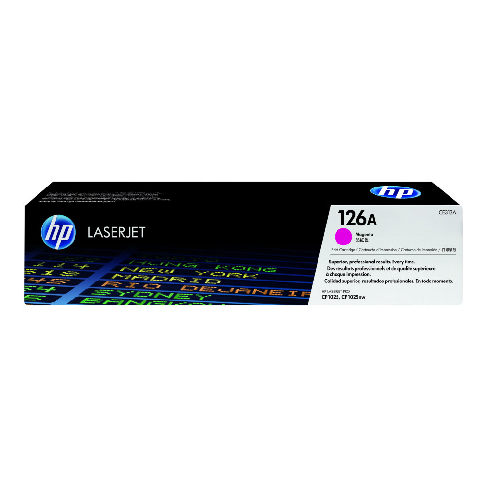 HP 126A - magenta - original - LaserJet - tonerkassett (CE313A)