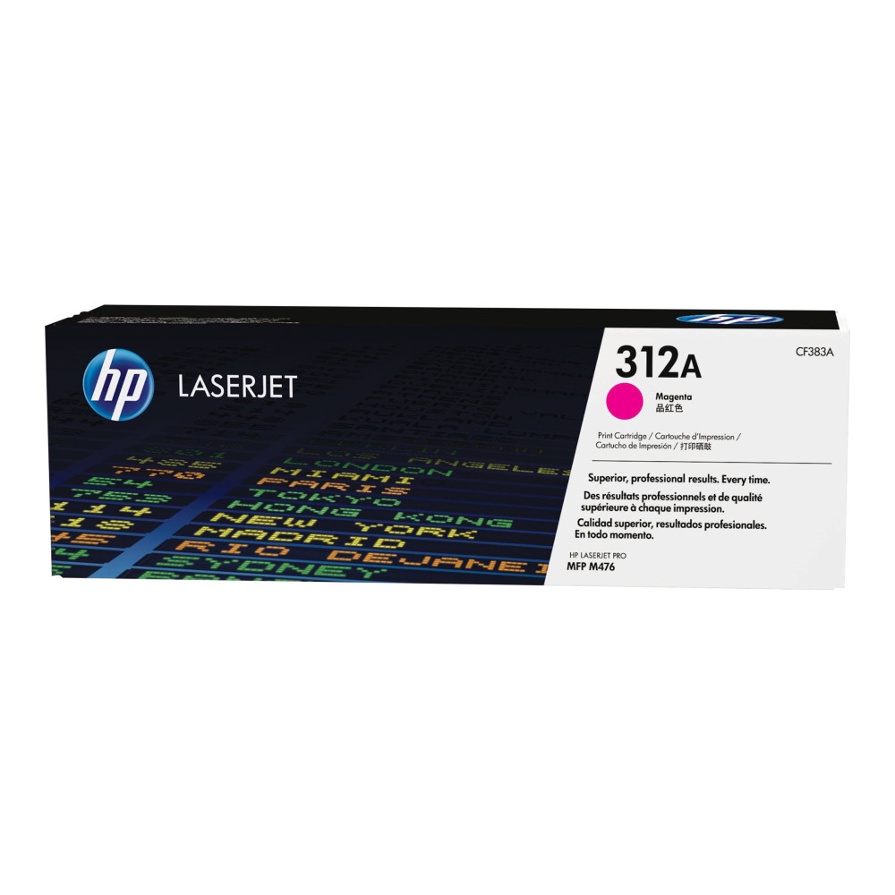 HP 312A - magenta - original - LaserJet - tonerkassett (CF383A)