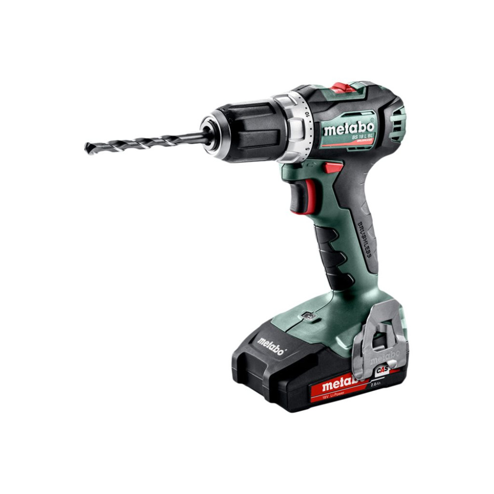 Metabo BS 18 L BL - borr/drivare - sladdlös - 2 hastigheter - 2 batterier
