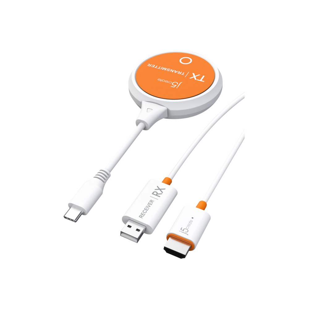 j5create JVAW62 ScreenCast USB-C - trådlös ljud-/videoförlängare - HDMI