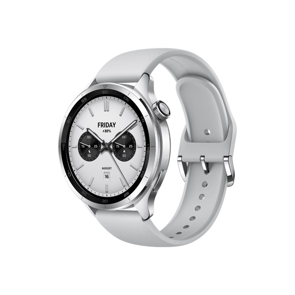 Xiaomi Watch S4 smart klocka med rem - silver