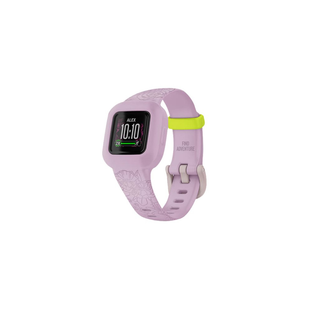 Garmin vivofit jr. 3 aktivitetspårare med band - floral pink