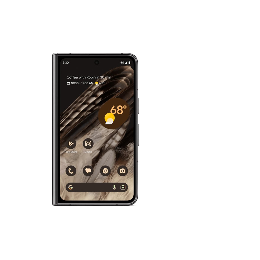 Google Pixel Fold - obsidian - 5G pekskärmsmobil - 256 GB - GSM