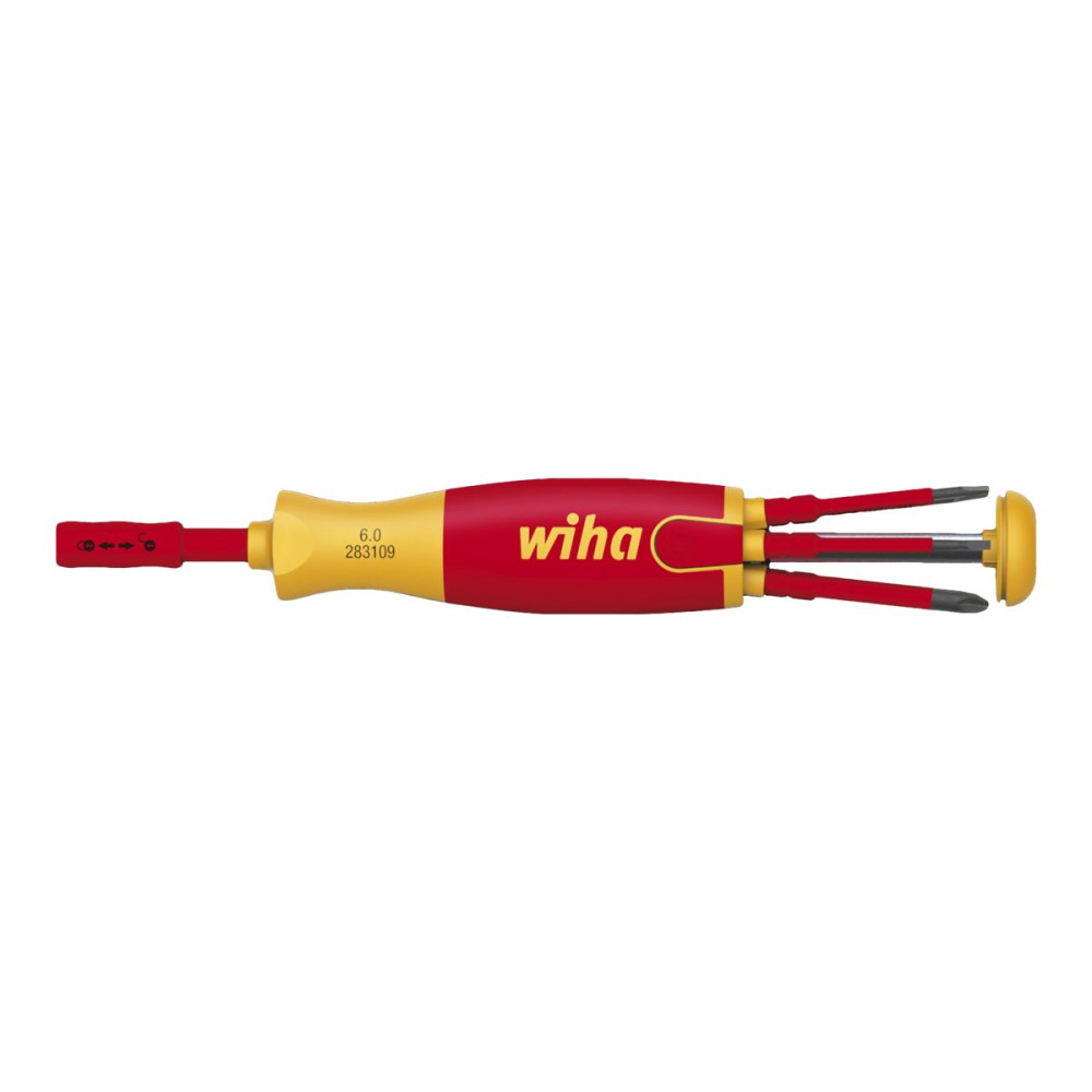 Wiha LiftUp electric 2831 - screwdriver handle with bit set