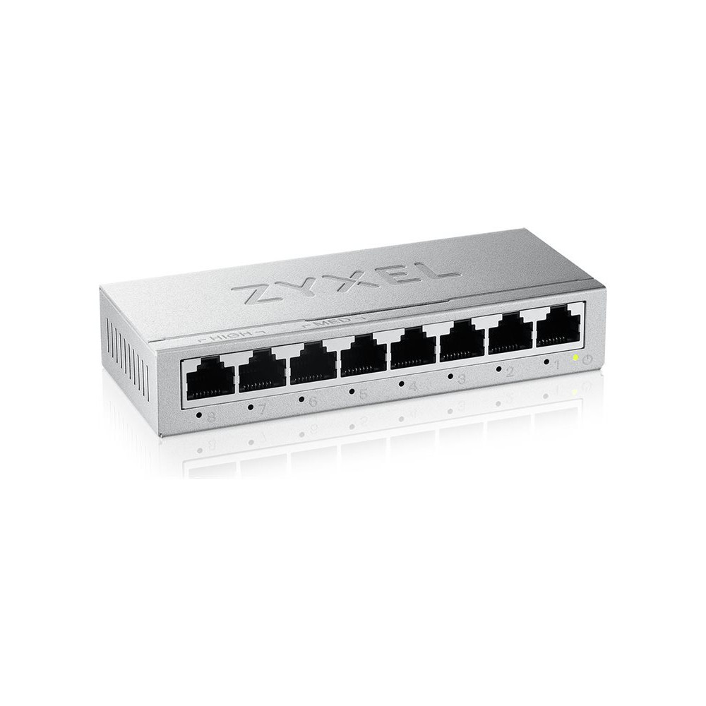 Zyxel GS-100 series GS-108B - Version 5 - switch - 8 portar - ohanterad