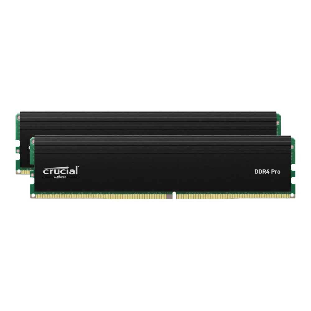 Crucial - DDR4 - sats - 64 GB: 2 x 32 GB - DIMM 288-pin - 1600 MHz / PC4-25600 - ej buffrad