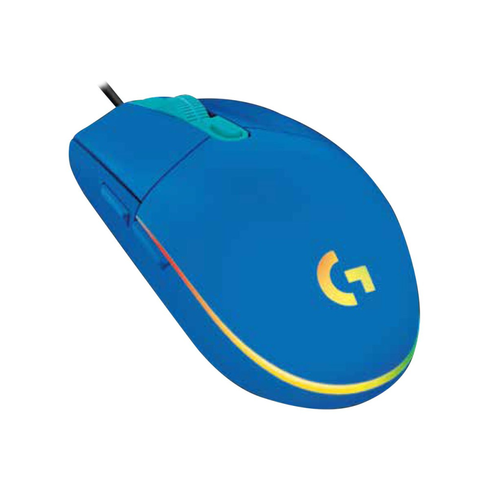 Logitech Gaming Mouse G102 LIGHTSYNC - mus - USB - blå