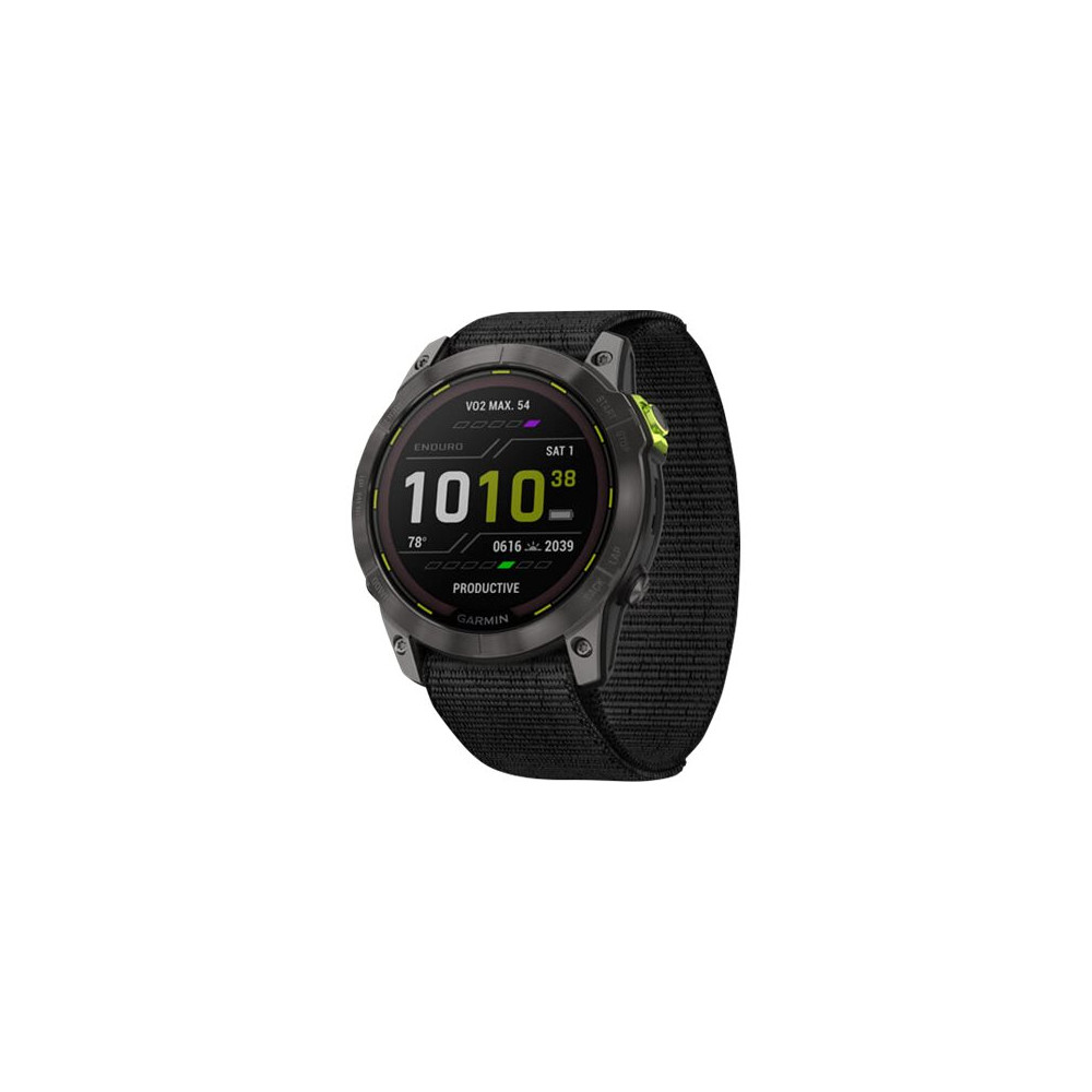 Garmin Enduro 2 Ja sportklocka med rem - svart - 32 GB