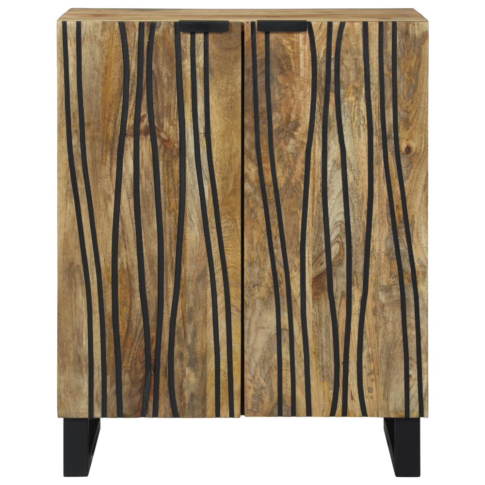 Sideboard 60x33.5x75 cm Massivt Trä Mango
