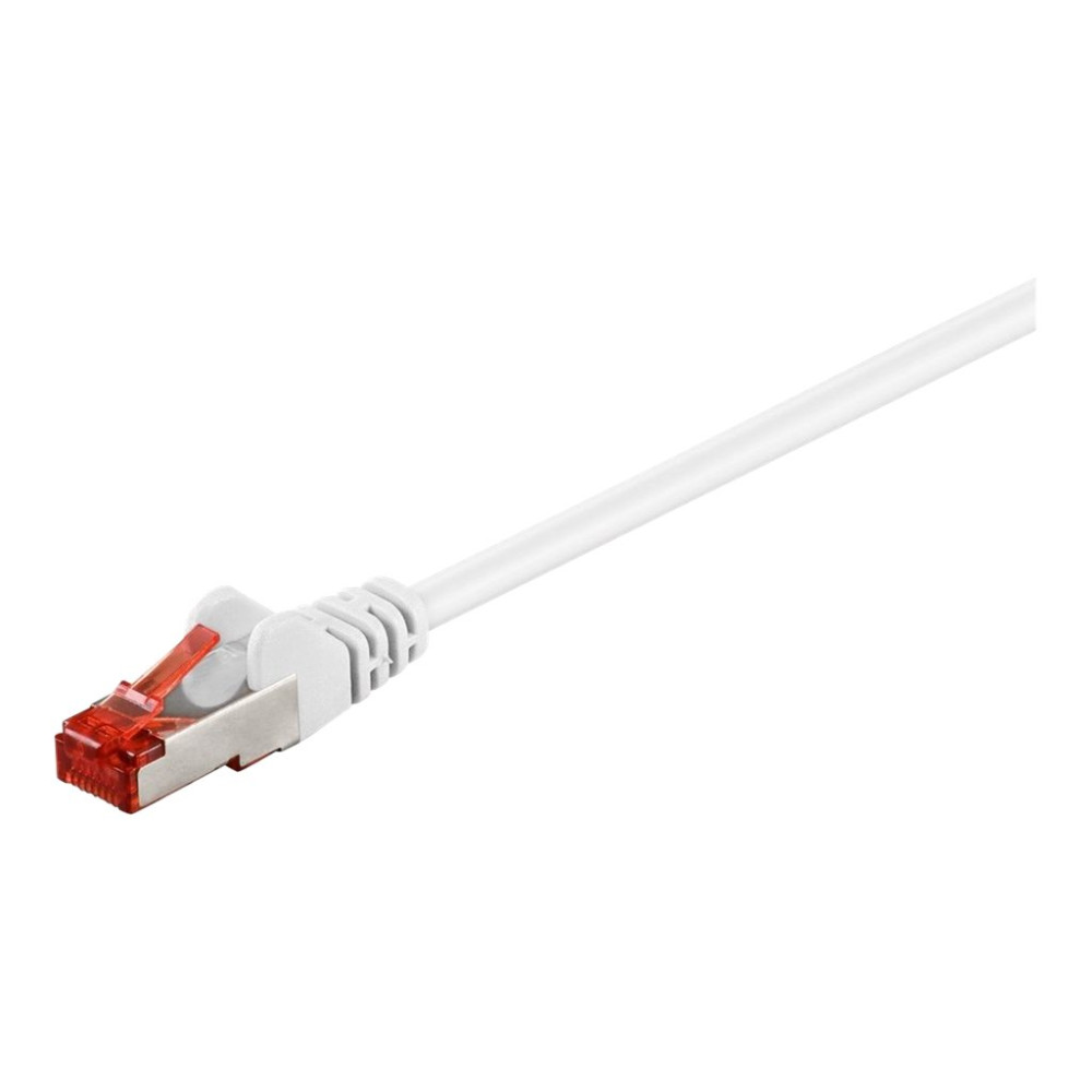 goobay patch-kabel - 25 m - vit