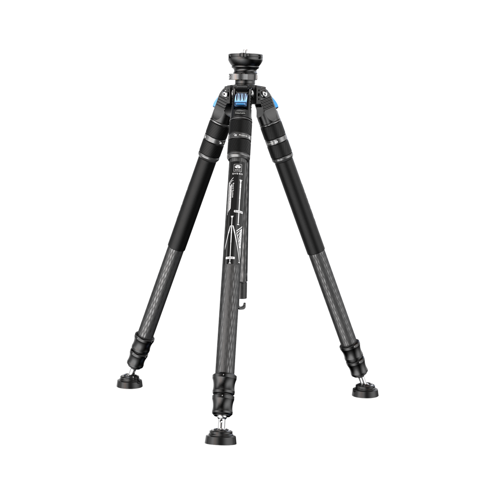 Sirui One Step Height Adjustment Carbon Video Tripod SVS60