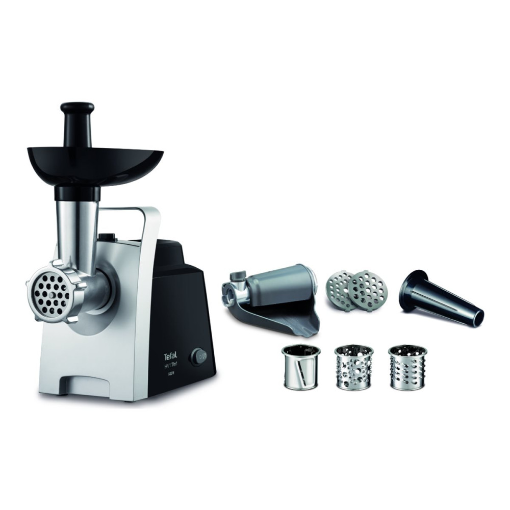 Tefal HV1 NE109838 - köttkvarn - silver/svart