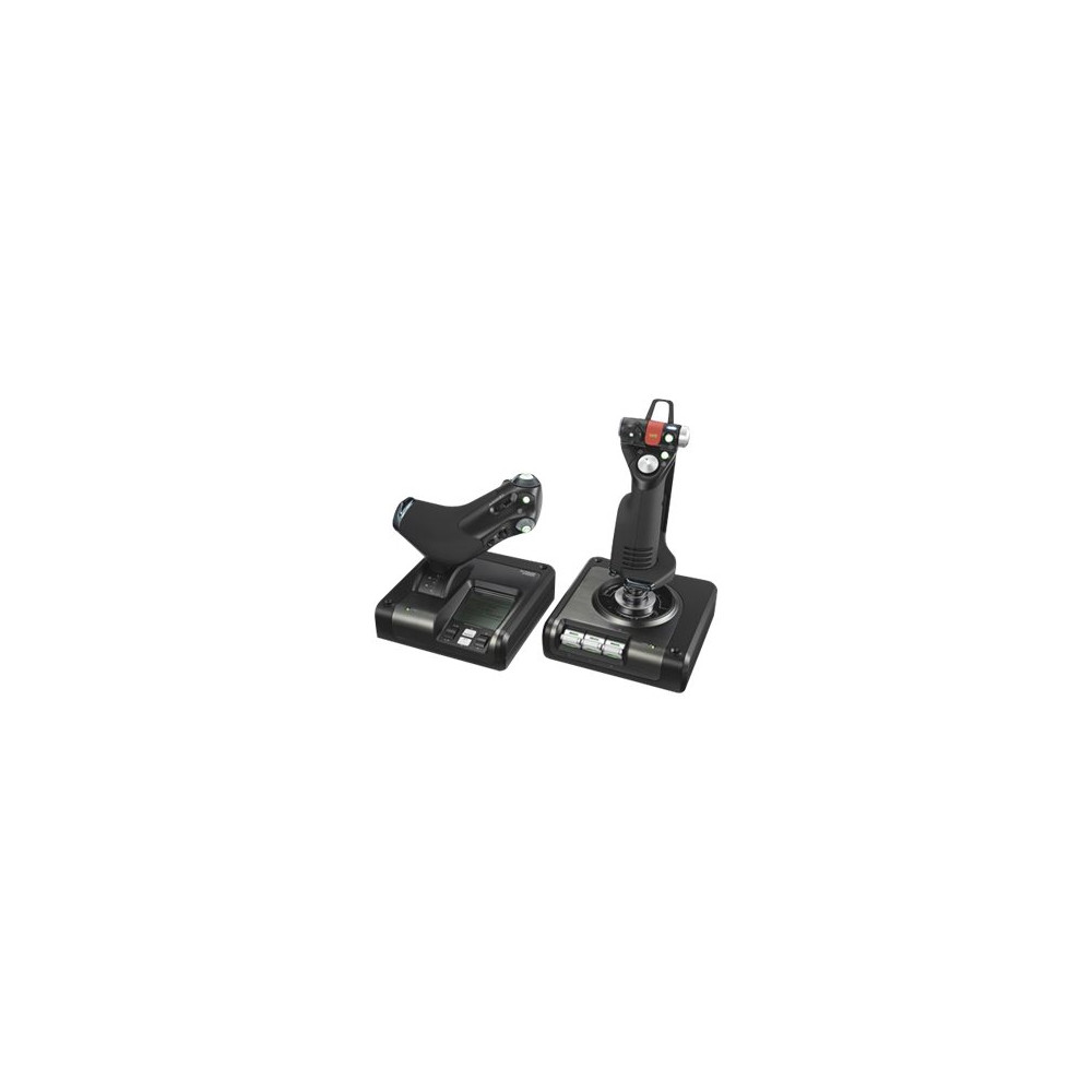 Logitech X52 Professional H.O.T.A.S. - joystick och spjäll - kabelansluten