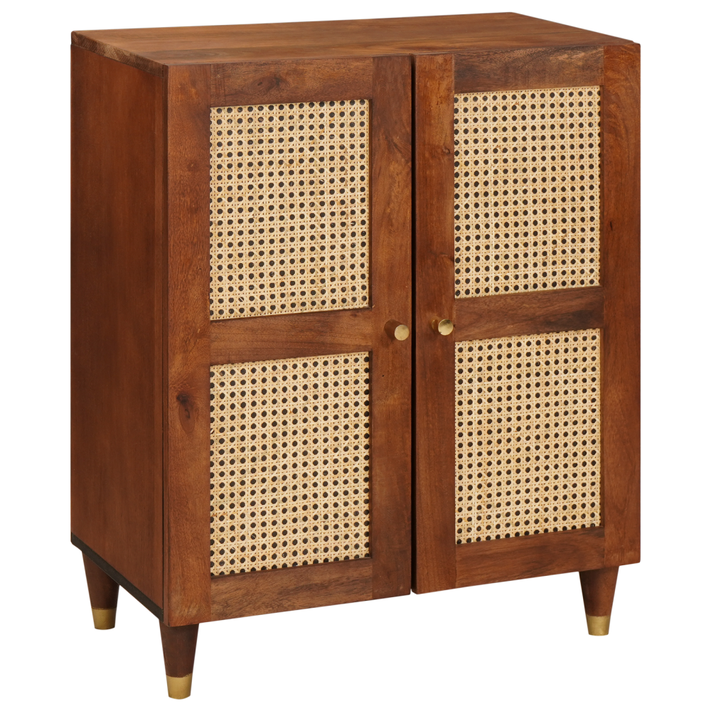 Sideboard Brun 60 x 33 x 75 cm Massivt mangoträ