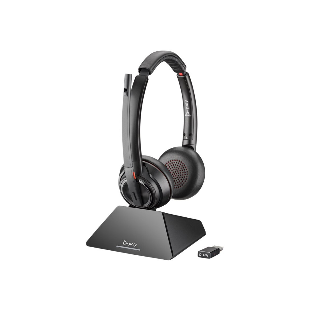 Poly Savi 8220 Microsoft - trådlöst headsetsystem