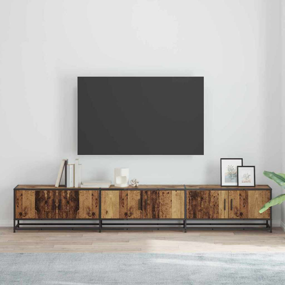 TV-skåp Gammalt trä 240 x 35 x 41 cm Konstruerat trä