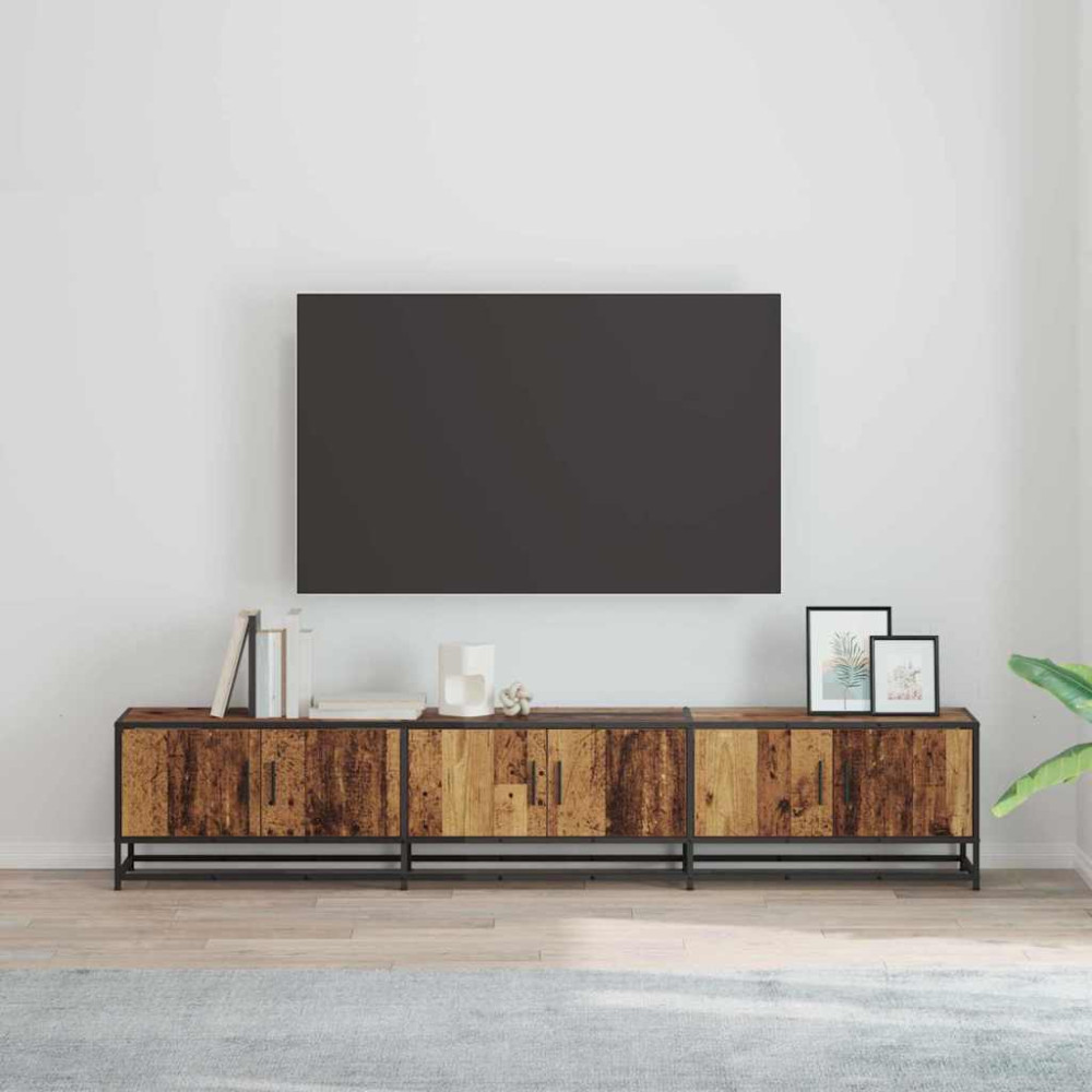 TV-skåp Gammalt trä 210 x 35 x 41 cm Konstruerat trä