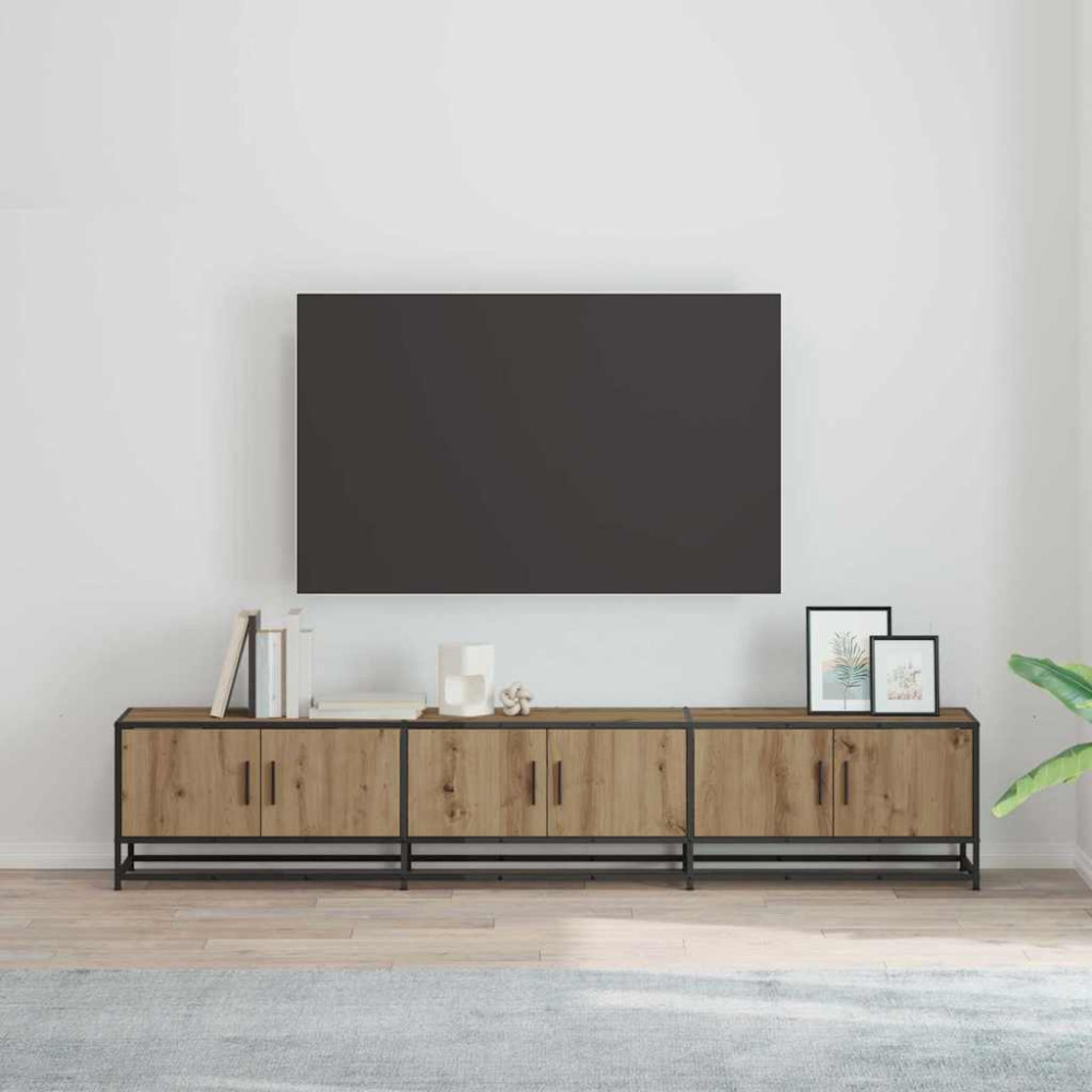 TV-skåp artisan ek 210 x 35 x 41 cm Konstruerat trä