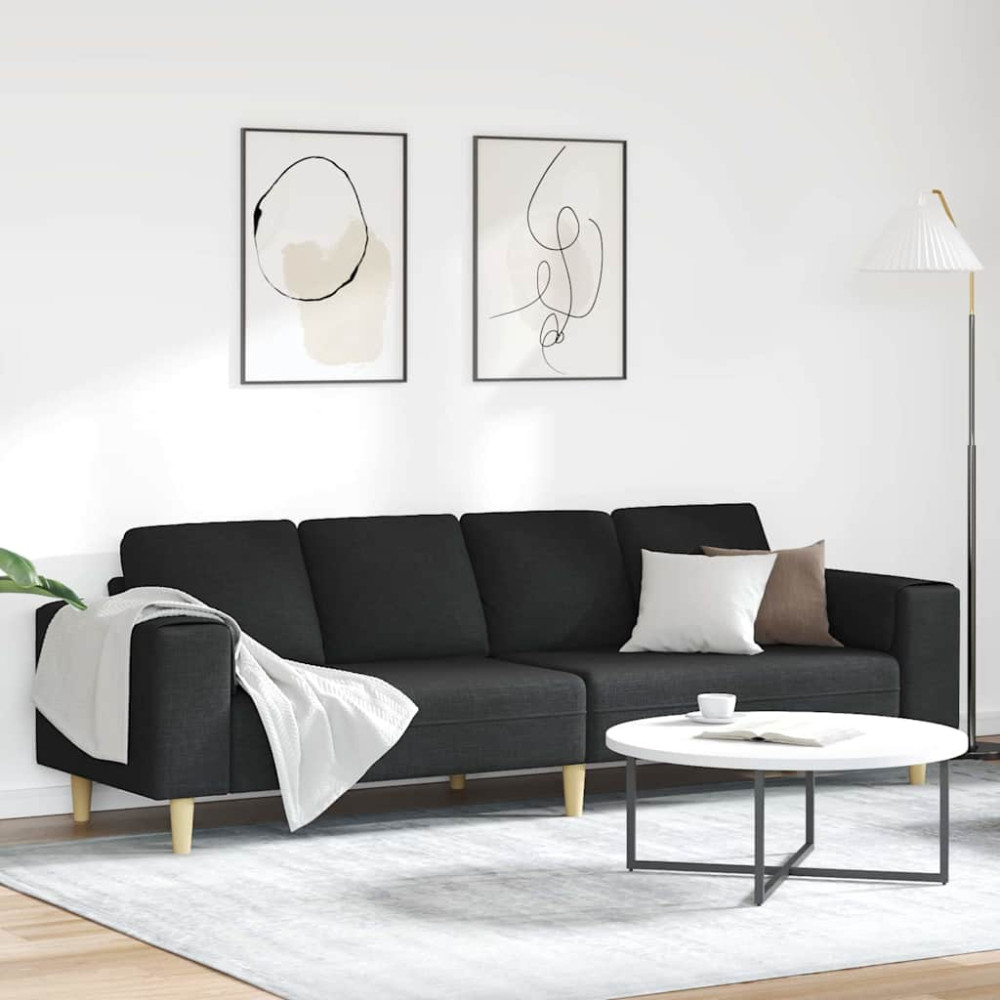 Soffset Svart tyg