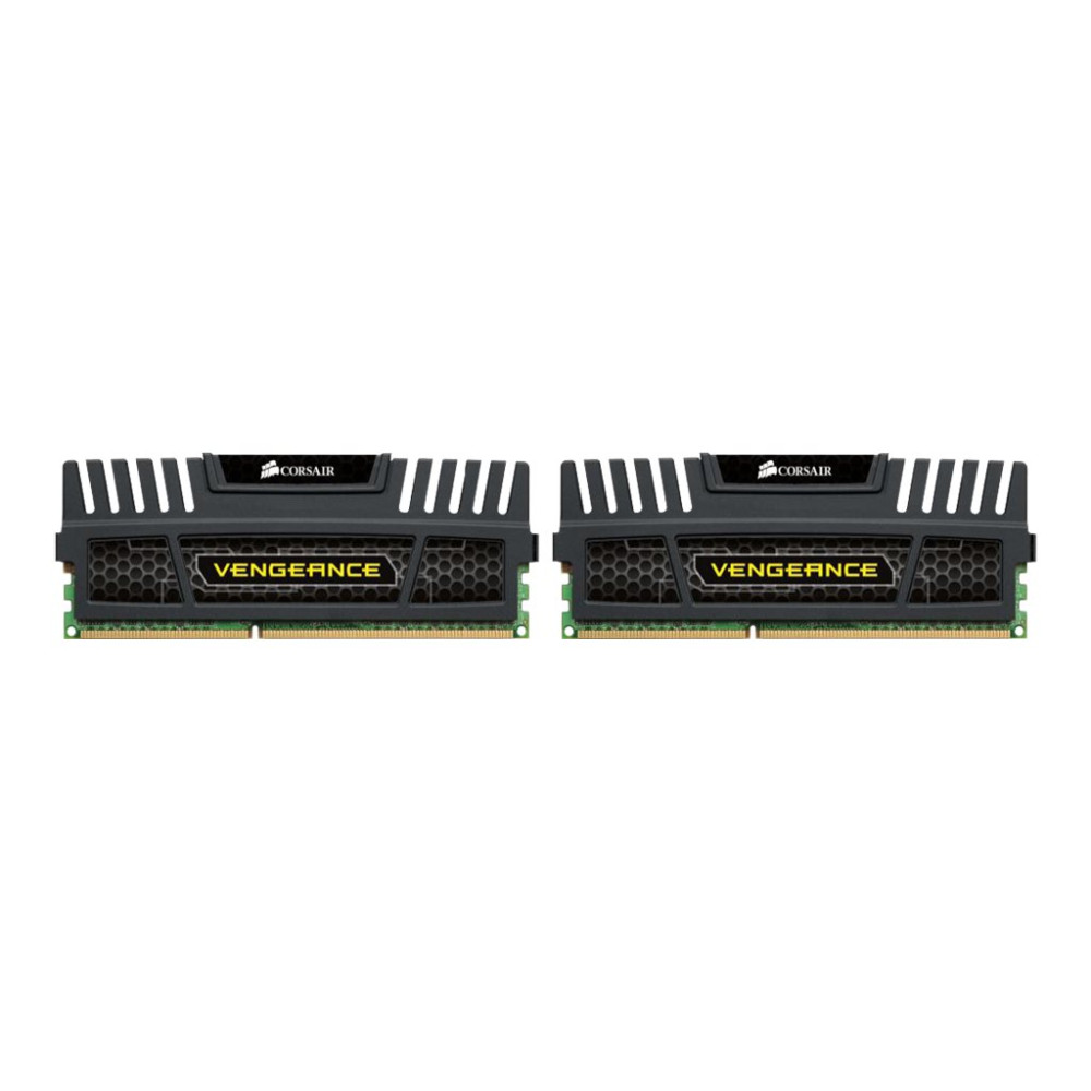 CORSAIR Vengeance - DDR3 - sats - 8 GB: 2 x 4 GB - DIMM 240-pin - 1600 MHz / PC3-12800 - ej buffrad