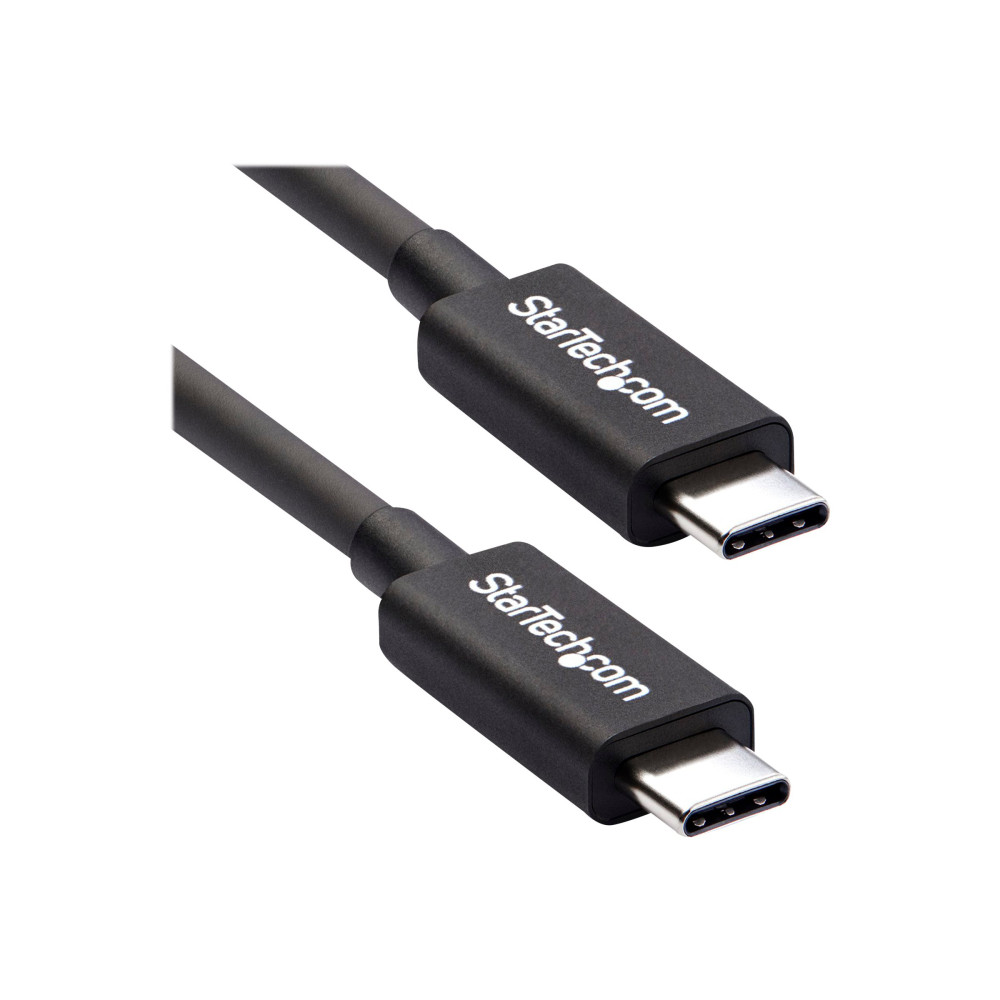StarTech.com 2m (6.6ft) Thunderbolt 3 Cable, 20Gbps, 100W PD, 4K Video, Thunderbolt-Certified, Compatible w/ TB4/USB 3.2...
