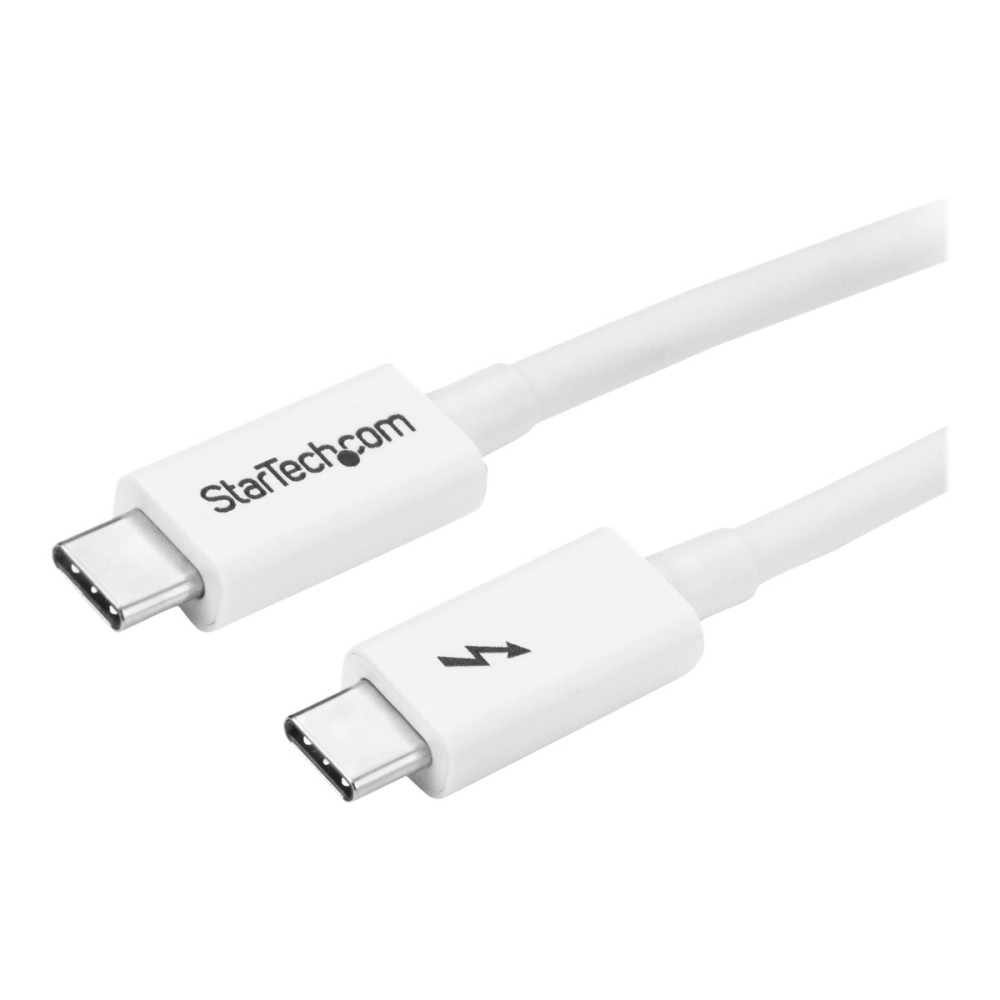 StarTech.com 3.3ft (1m) Thunderbolt 3 Cable, 20Gbps, 100W PD, 4K Video, Thunderbolt-Certified, Compatible w/ TB4/USB 3.2...