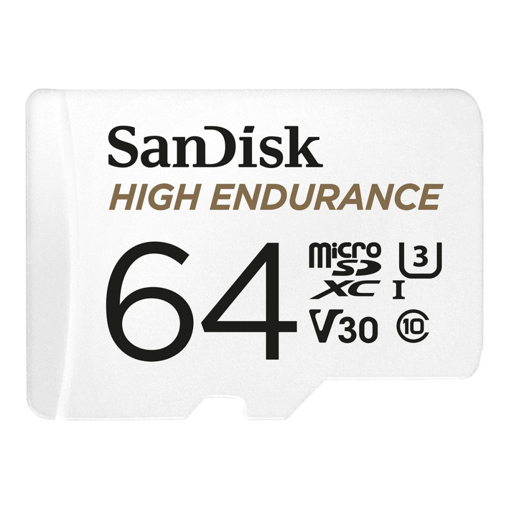 SanDisk High Endurance - flash-minneskort - 64 GB - mikroSDXC UHS-I