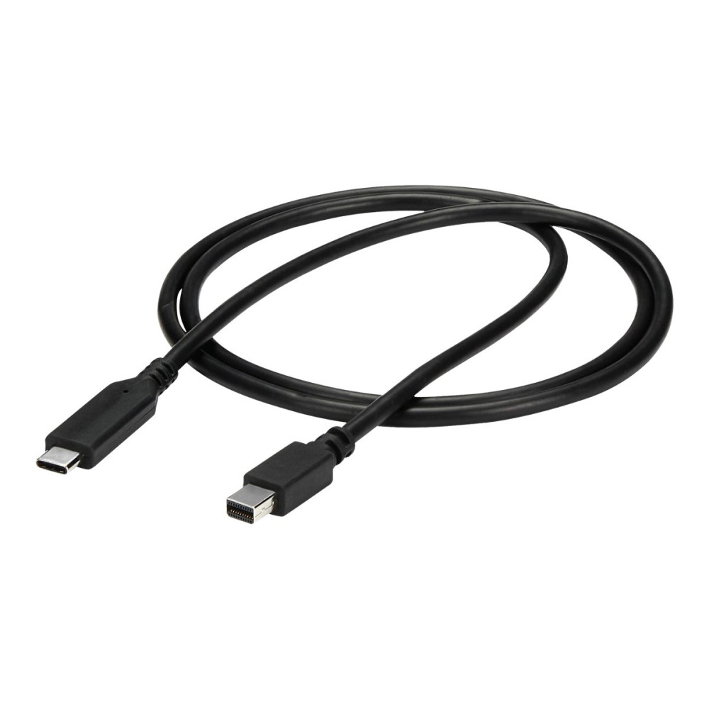 StarTech.com 1 m USB-C till Mini DisplayPort-kabel - 4K 60Hz - Svart - videoadapterkabel - 24 pin USB-C till Mini Displa...