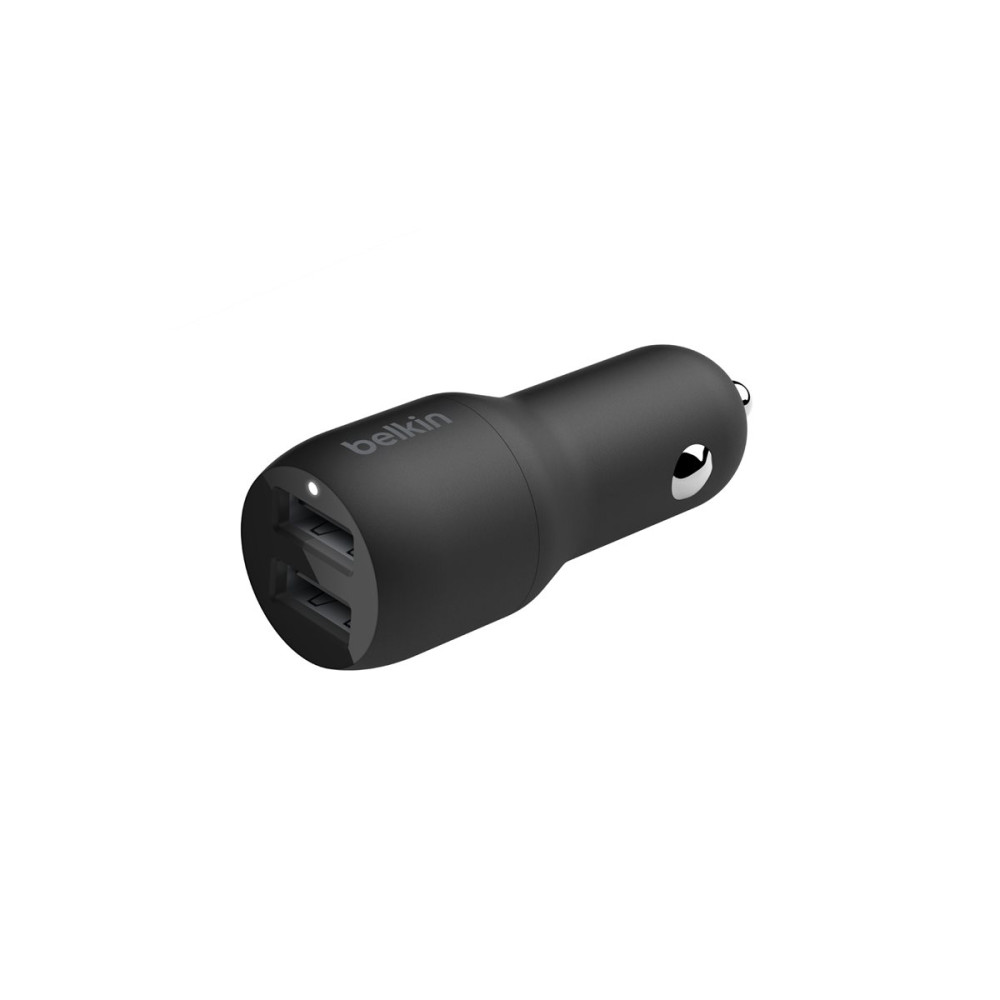 Belkin BoostCharge Dual Charger strömadapter för bil - USB - 24 Watt