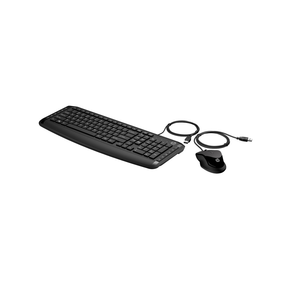 HP Pavilion 200 - sats med tangentbord och mus - tysk - svart Inmatningsenhet