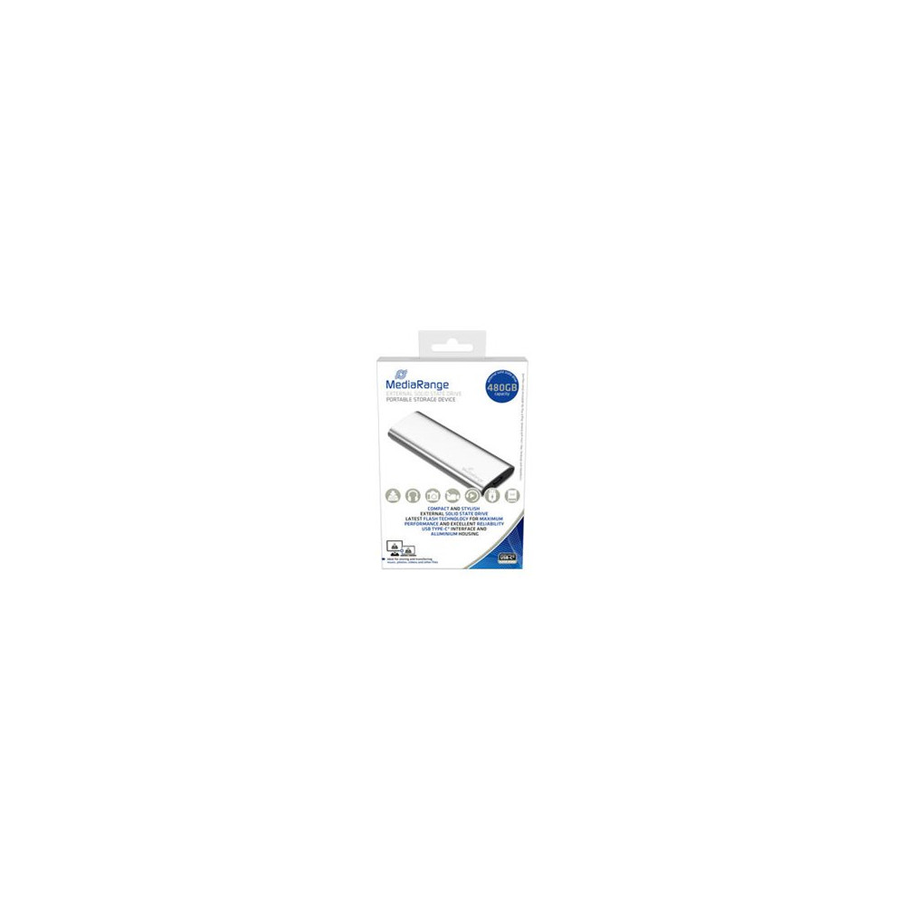 MediaRange MR1102 - SSD - 480 GB - USB 3.2 Gen 2