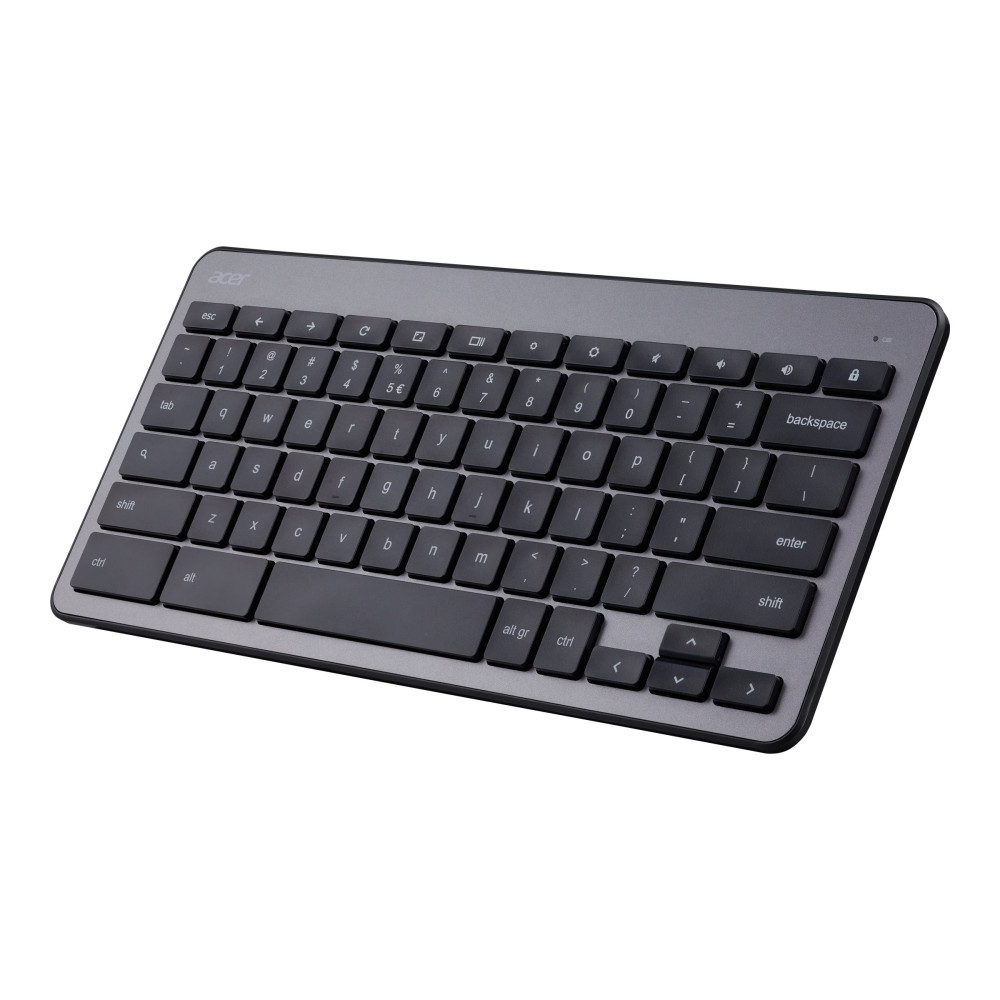 Acer Chrome Combo Set AAK970 - sats med tangentbord och mus - Nordisk - silver/svart Inmatningsenhet