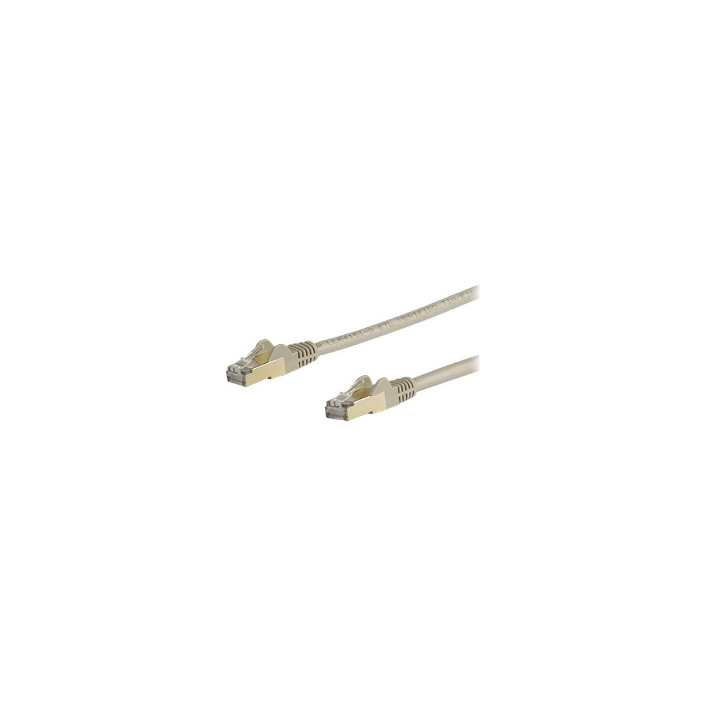 StarTech.com cat6a ethernet-kabel - patch-kabel - 10 m - grå