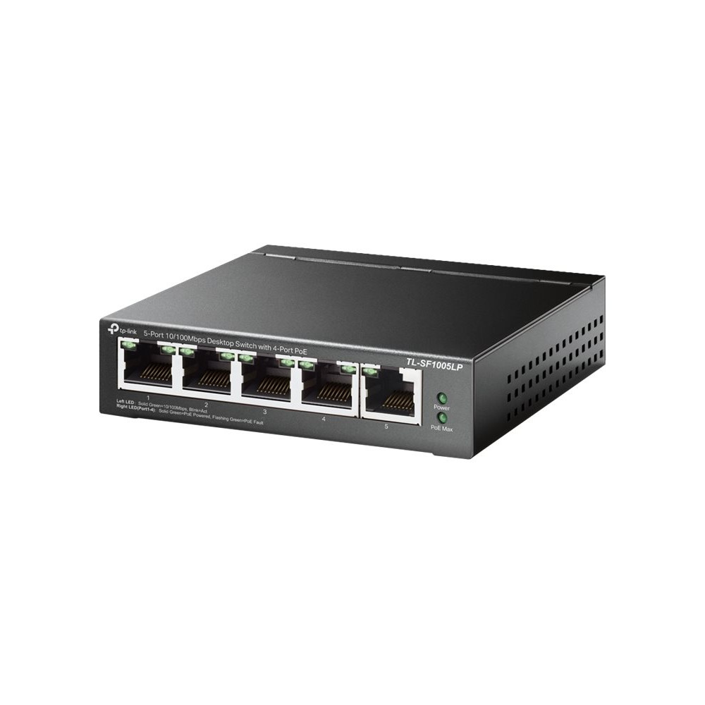 TP-Link TL-SF1005LP - V1 - switch - 5 portar - ohanterad