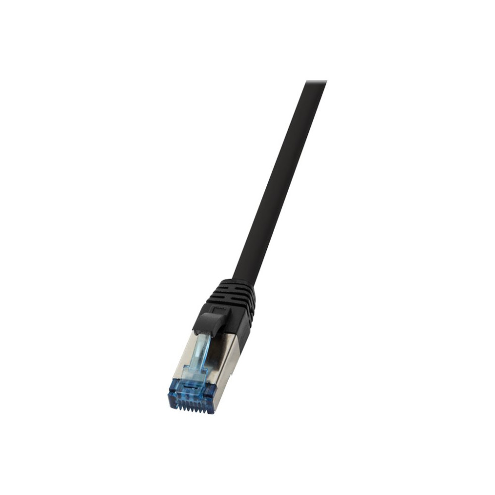 LogiLink 10G - patch-kabel - 50 m - svart
