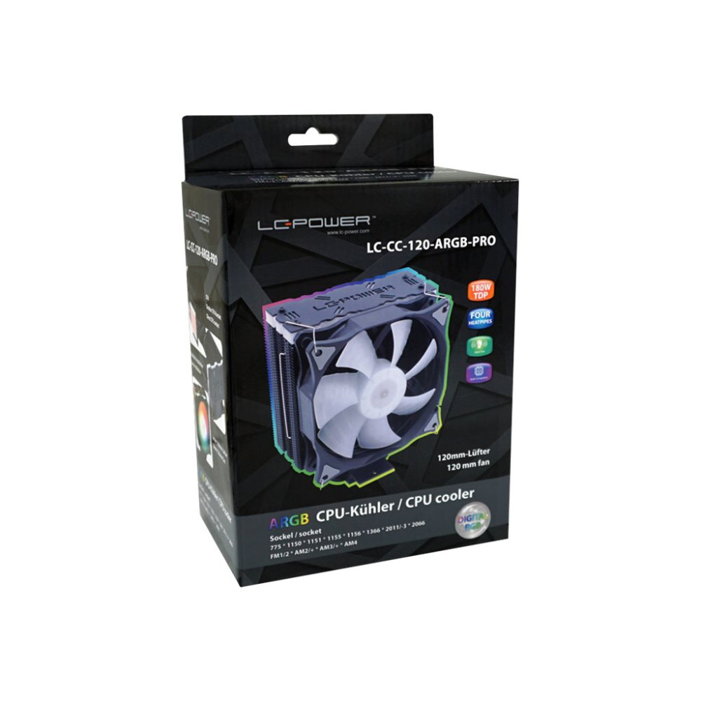 LC Power LC-CC-120-ARGB-PRO - processorkylare