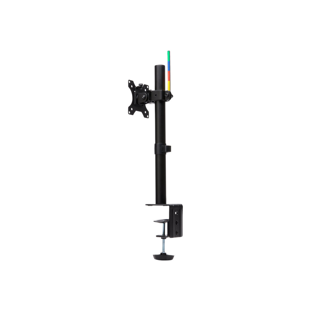 Kensington SmartFit Ergo Single Monitor Arm monteringssats - justerbar arm - för Bildskärm - svart