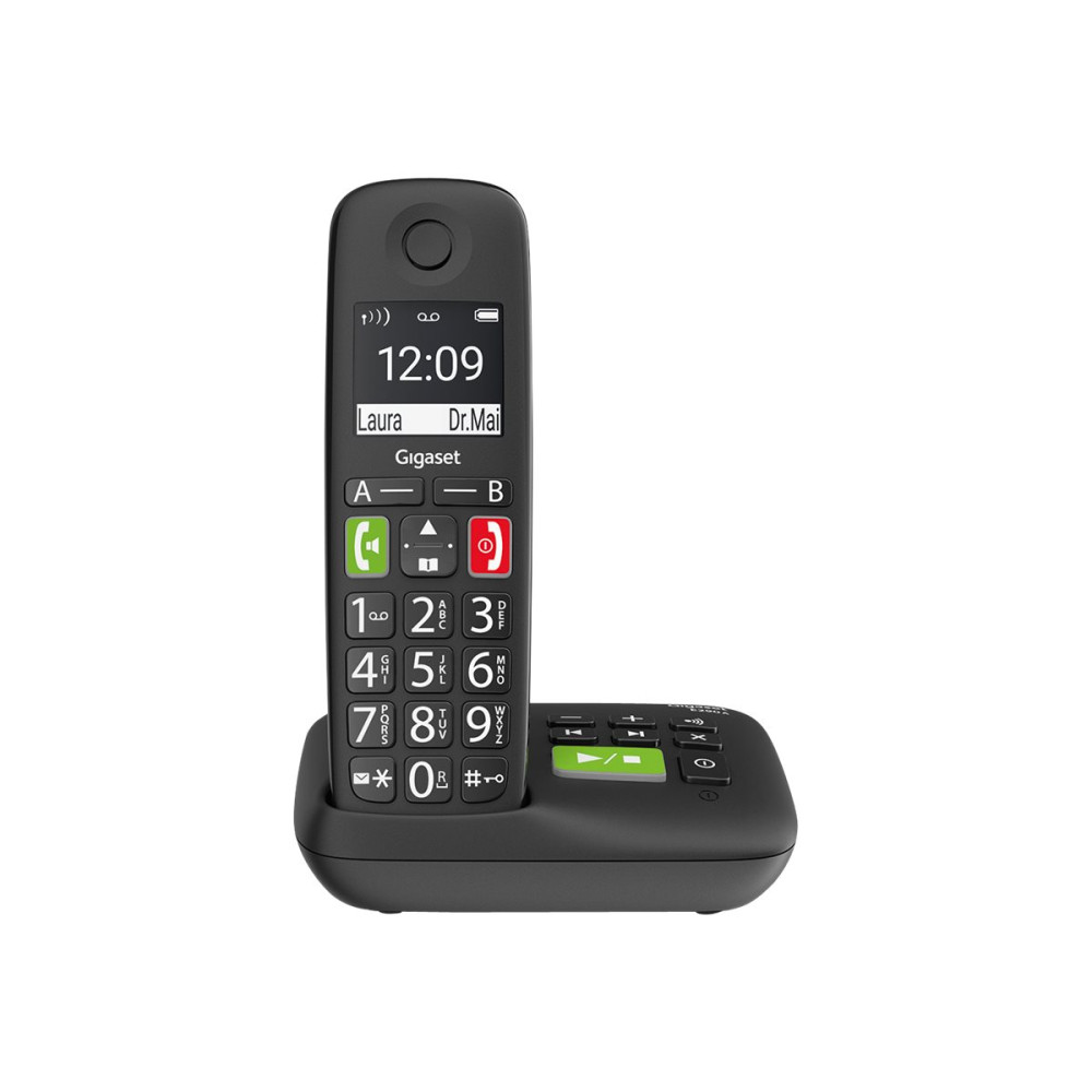Gigaset E290A - trådlös telefon - svarssysten med nummerpresentation