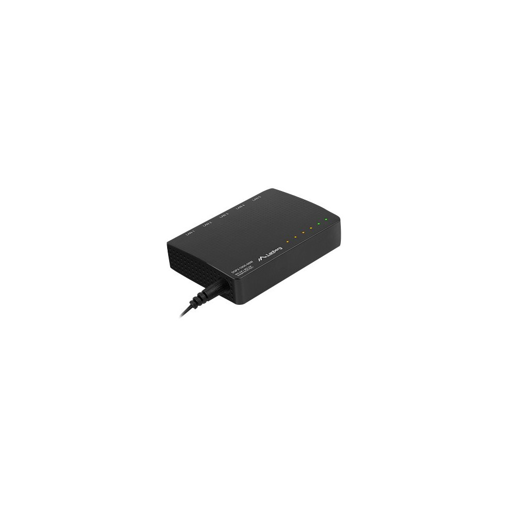 Lanberg DSP3-1005 - switch - 5 portar - ohanterad